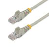 StarTech 45PAT1MGR Cat5e Patch Cable with Snagless RJ45 Connectors - 1m, Gray