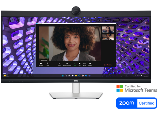 DELL P3424WEB 34" 60Hz WQHD Curved Video Conferencing Monitor