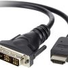 Belkin (1.8m) DVI to HDMI Type A (Standard) Black Digital Cable | F3Y005BT1.8M