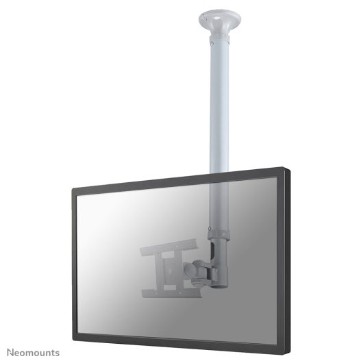NeoMounts FPMA-C100SILVER Monitor Ceiling Mount - For 10-30" Screens