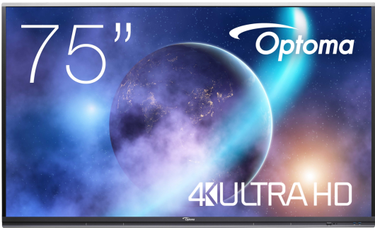 Optoma 5752RK+ Creative Touch 5-Series 75" Premium Interactive Flat Panel Display