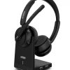 Urban Factory MOVEE MAX Headset Wireless Head-band Gaming USB Type-A Bluetooth Charging Stand Black | HBV70UF