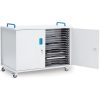 Lapcabby Lyte Double Door 32 Metal Shelf Mobile AC Charger Trolley