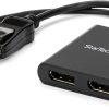Startech Dual-Monitor DisplayPort 1.2 Splitter | MSTDP122DP
