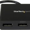 Startech 3-Port DisplayPort 1.2 Splitter | MSTDP123DP